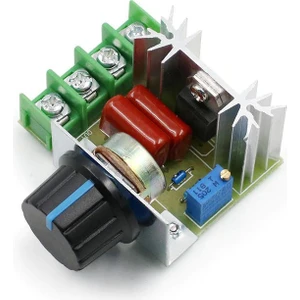 Ac 220V 2000W Motor Hız Kontrol Kartı Dimmer