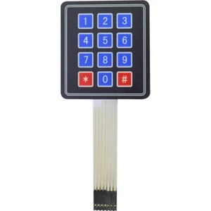3x4 Membran Tuş Takımı - Keypad