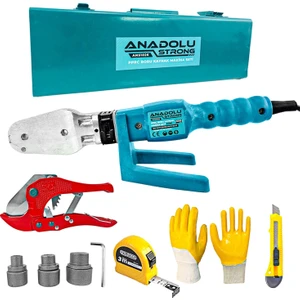 Anadolu Strong Anadolustrong ANS1026 Pprc Boru Kaynak Mini Makine Seti 3metre Eldiven ve Falçata