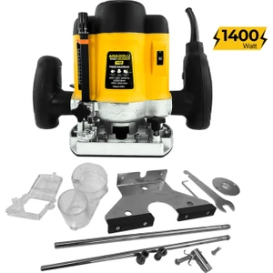 Anadolu Strong Anadolustrong ANS1027 1400W Profesyonel Çift Kollu Freze Makinası