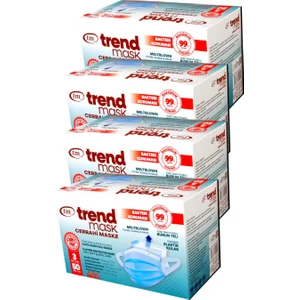 Trendmask  Cerrahi Maske 4X50'Lİ Kutu