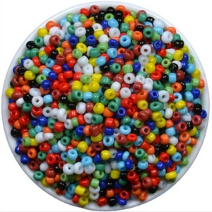 TıkTık AL 100 gr 2 mm 8/0 Karışık Renk Cam Kum Boncuk