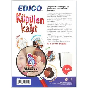 Halsa Küçülen Kağıt 20 x 26 cm Buzlu 2'li Paket