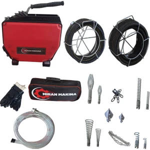 Tıkalı Kanal-Gider Açma Makinesi Midi Set