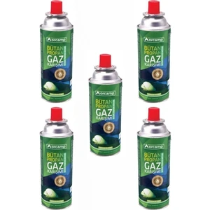 Orgaz KTS-227 Gaz Kartuşu 5'li Set