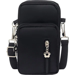 Hong Store Moda Nötr Naylon Öğrencileri Doğa Sporları Kol Çantası Telefon Çantası Omuz Çantası (Yurt Dışından)