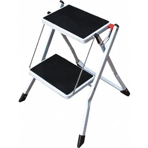 Mac Allister 2 Basamaklı Metal Katlanabilir Merdiven.