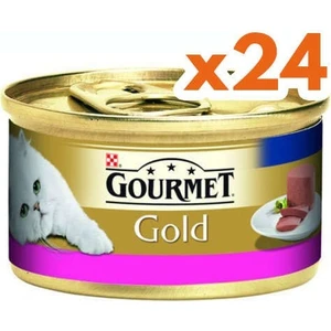 Gold Sığır Etli Kedi Maması 85 gr 24 Adet