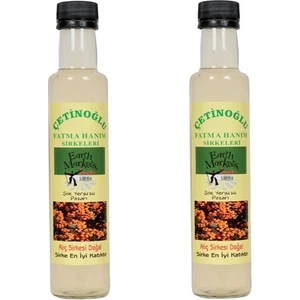 Çetinoğlu Fatma Hanım Sirkeleri Çetinoğlu Fatma Hanım Alıç Sirkesi 250 ml(2 Adet)