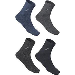 Black Arden Socks Ggn2 12 Li 4 Renkli 40-44 Numara Uzun Erkek Çorap