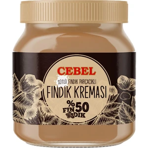 Sütlü Fındık Parçacıklı Fındık Kreması 350 gr