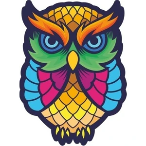 Art Pap Baykuş Sticker