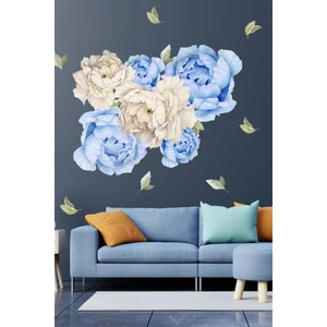 Duende Sticker Mavi Şakayıklar Duvar Stickerı