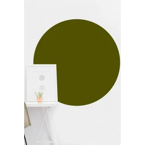 Duende Sticker Bohem Yuvarlak Duvar Stickerı Haki Yeşili