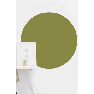 Duende Sticker Bohem Yuvarlak Duvar Stickerı Zeytinyağ Yeşili