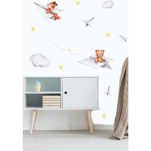 Duende Sticker Kağıttan Uçaklar Duvar Stickerı