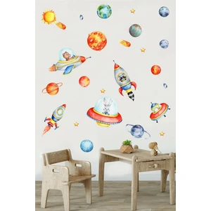 Duende Sticker Uzay Kaşifleri Duvar Stickerı