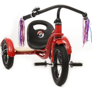 Mini Tricycle 3 Tekerlekli Çocuk Bisikleti - Kırmızı