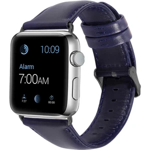 Nezih Case Apple Watch Seri 2/3/4/5/6/se 44MM Uyumlu Luxury Leather Deri Kordon No5