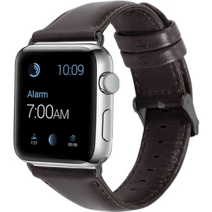 Nezih Case Apple Watch Seri 2/3/4/5/6/se 44MM Uyumlu Luxury Leather Deri Kordon No1