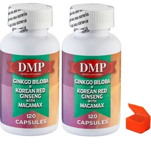 Ginkgo Biloba Korean Red Ginseng Macamax 240 Kapsül + Hap Kutusu