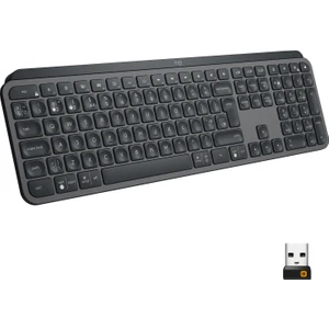 MX Keys Aydınlatmalı Tam Boyutlu Kablosuz Türkçe Q Klavye - Siyah