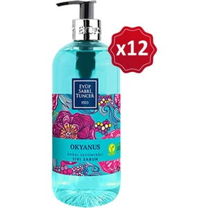 Eyüp Sabri Tuncer Doğal Zeytinyağlı Sıvı Sabun Okyanus 500 ml x 12 Adet