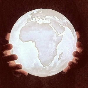 3D Dünya 36 cm Gece Lambası (5 Renkli)