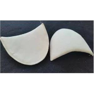 Kezban Tekstil Beyaz Omuz Vatkası 2 cm Yükseklik 1 Çift