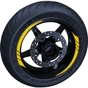 Çınar Extreme Moto Gp Iç Jant Şeridi Sticker Reflektif & Floresan Renkler Çınar Extreme