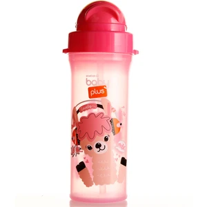 Baby Plus Desenli Pipetli Matara Pembe 300CC