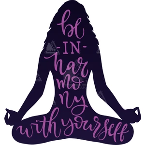 Art Pap Believe Yourself - Yoga Sticker