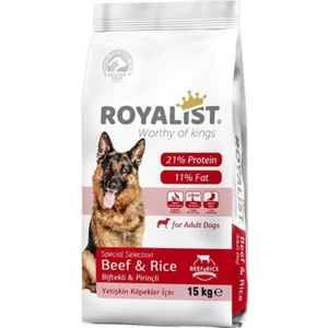 00017 Royalist Dog Beef&rıce 15 kg
