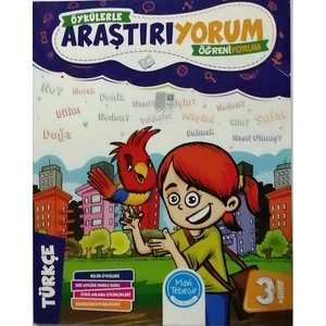 Mavi Tebeşir Yayınları Öykülerle Araştırıyorum Öğreniyorum 3.sınıf