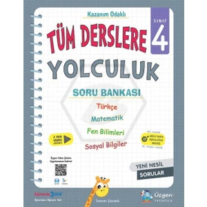 Üçgen Yayıncılık 4. Sınıf Tüm Derslere Yolculuk Soru Bankası - %100 Video Çözümlü
