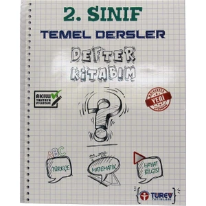 Türev Yayınları Türev 2.sınıf Tüm Dersler Defter Kitabım