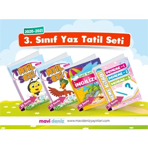 Mavi Deniz Yayınları 3. Sınıf Tatil Seti