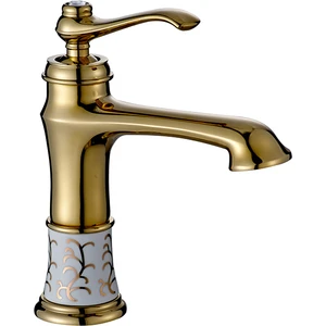 Fkn Victoria Mix Kısa Altın Lavabo Bataryası