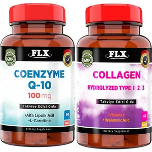 Flx Coenzyme Q10 60 Tablet &flx Kollajen Tip-1-2-3 60 Tablet