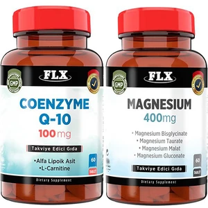 Flx Coenzyme Q10 60 Tablet & Flx Magnezyum Malat 60 Tablet