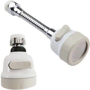 Oynar Başlıklı Spiral 3 Fonksiyonlu Mutfak Musluk Başlığı