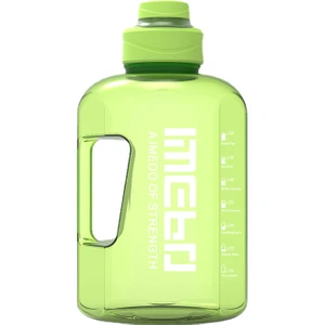 2200 ml Büyük Kapasiteli Spor Su Şişesi - Yeşil (Yurt Dışından)