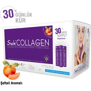 Suda Collagen Şeftali Aromalı 30x40 Ml 30 Günlük