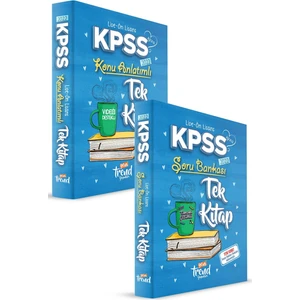 Yeni Trend Yayınları Kpss Lise & Önlisans: Tek Konu + Tek Soru Kitap Seti