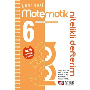 Nitelik Yayınları 6. Sınıf Matematik Nitelik Yayınlarıli Defterim