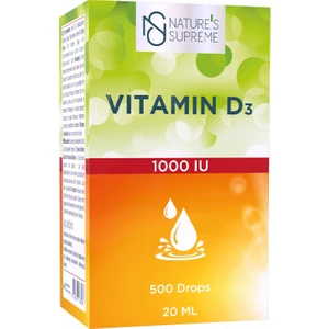 Nature's Supreme Vitamin D3 1000 Iu 20 ml Damla