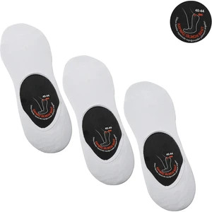 JAIL 3 lü Erkek Çorap Beyaz