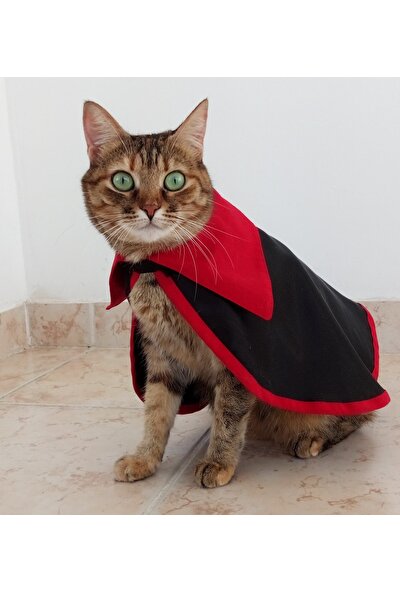 Stylie Halloween Temalı Drakula Kedi Kostümü Cadılar Bayramı Özel