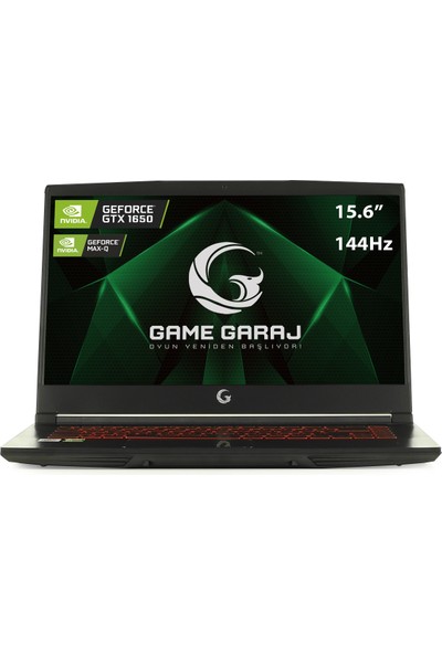 Game Garaj Hunter 5tn-01 Intel Core i5-10300H 16GB 512GB GTX1650 Freedos 15.6" FHD 144Hz Taşınabilir Bilgisayar
