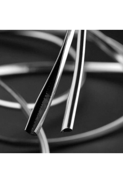 MasterCar Araç Içi Dışı Geçmeli Koruyucu Kalın U Tipi Nikelaj Çıta 9 mm x 3 Metre